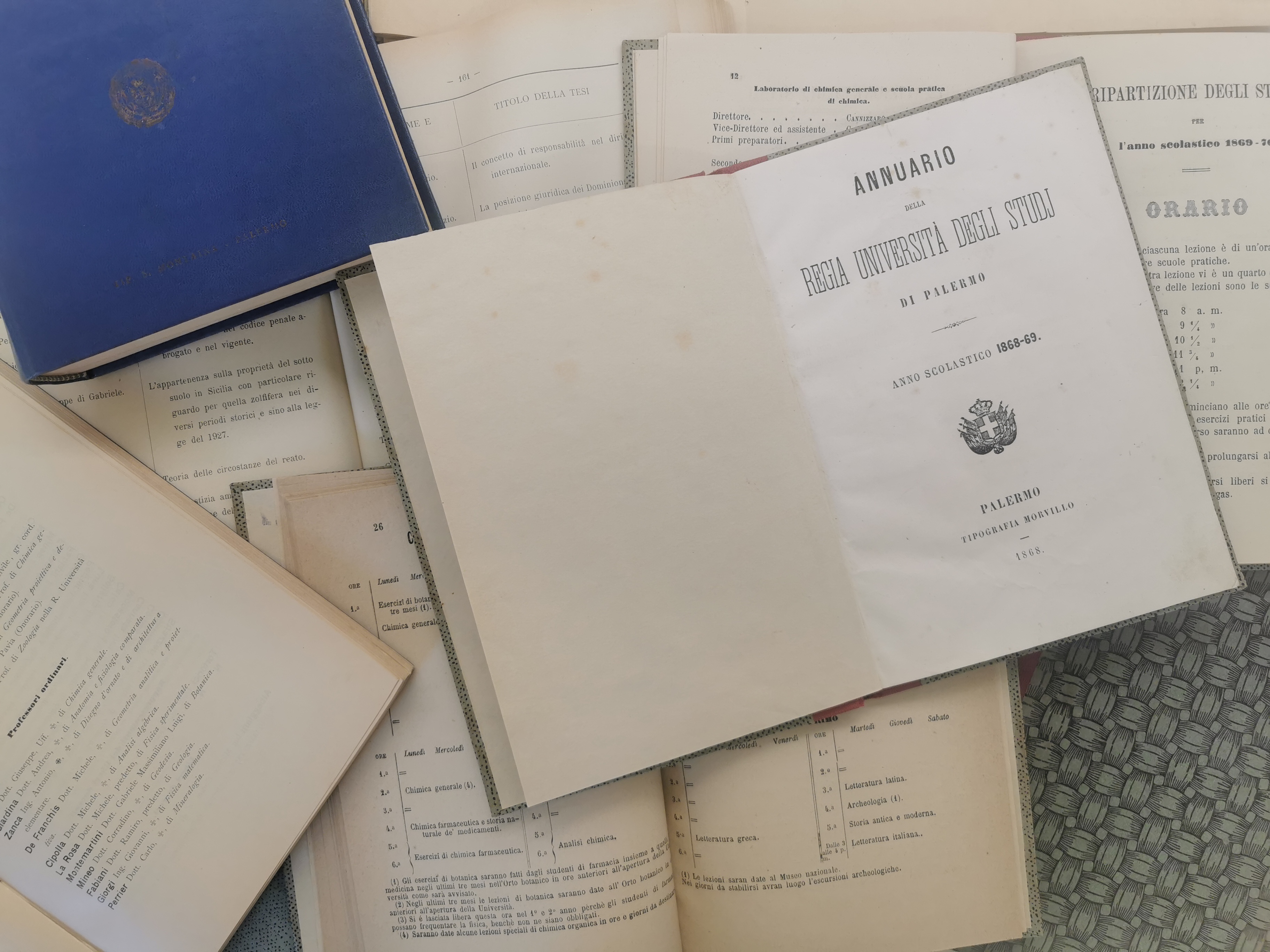 Annuario Accademico dell'Università degli Studi di Palermo (1841-2008)